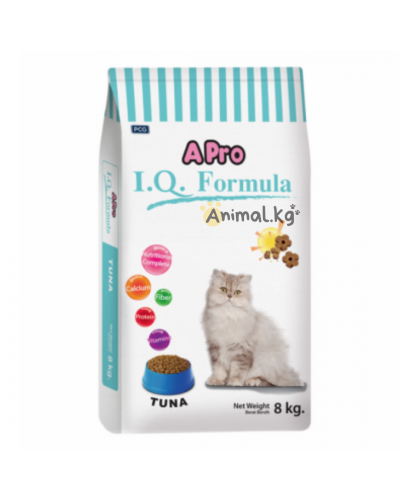 APRO I.Q. Tuna сухой корм класса стандарт для взрослых кошек всех пород с тунцом