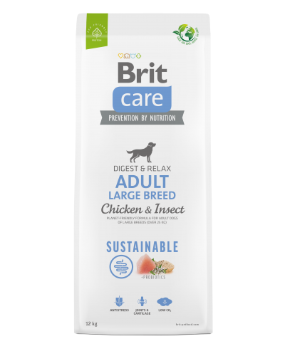 Brit Care Large Breed Adult корм для собак крупных пород, 12 кг.