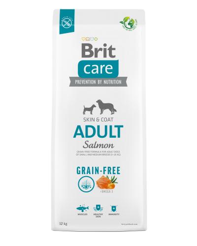 Brit Care Dog Grain-free Adult, беззерновой для взрослых собак 12 кг.