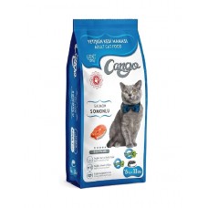 Корм для кошек 15 кг. Cango Adult Cat Food Salmon сухой корм для взрослых кошек с лососем