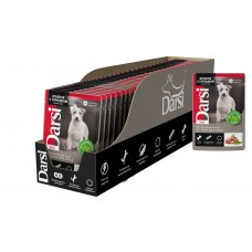 Darsi для собак с ягненком и зеленым горошком, 5шт. х 85 гр., (уп. 32 шт.)