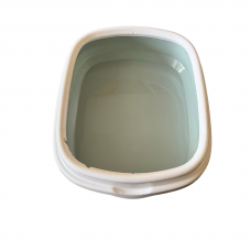 Лоток с бортиком большой голубой, 40 см.