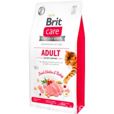 Brit Care Cat Grain Free Adult Activity Support, для активных кошек, беззерновой