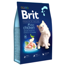 Brit Premium by Nature Kitten Chicken, сухой корм для котят с курицей