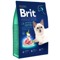 Brit Premium by Nature Cat Sensitive, сухой корм для кошек с чувствительным пищеварением