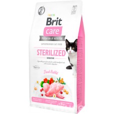 Brit Care Cat Grain Free Sterilized Sensitive, для стерилизованных с чуствительным пищеварением, беззерновой