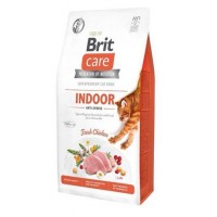 Brit Care Cat Grain Free Indoor Аnti-Stress Chicken, для кошек живущих в помещении, беззерновой