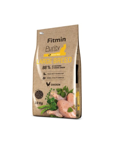 Fitmin Purity Large Breed. для взрослых кошек крупных пород, беззерновой