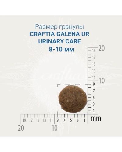 CRAFTIA GALENA CAT URINARY CARE, сухой корм для кошек при струвитных камнях, развес 1кг 