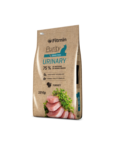 Fitmin Purity Urinary, для взрослых кошек, профилактика МКБ, беззерновой