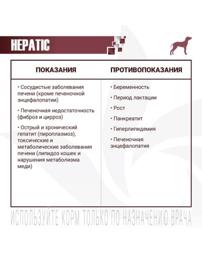 Ветдиета Monge VetSolution Hepatic при заболеваниях печени