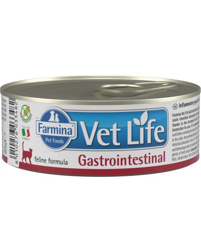Farmina VetLife Gastrointestinal, консерва для кошек 85гр.