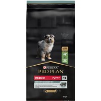 Pro Plan Medium Puppy Optidigest сухой корм для щенков средних пород с чувствительным пищеварением, с ягненком, уп.12кг