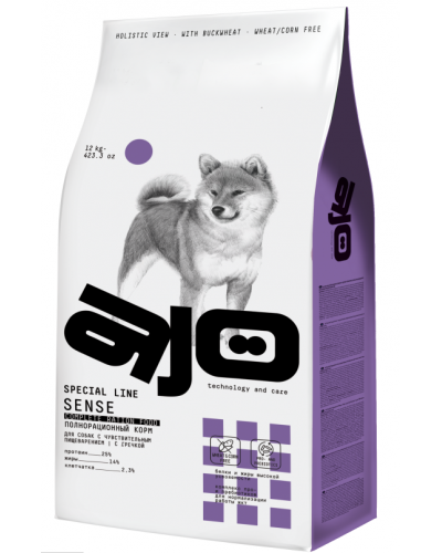 Ajo Dog Special Line SENSE, сухой корм для собак с чувствительным пищеварением