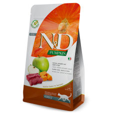 Farmina N&D Adult Pumkin, сухой корм для взрослых кошек, оленина, тыква и яблоко