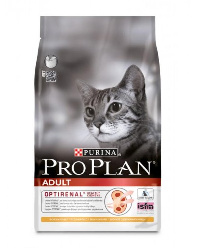 Pro Plan Adult сухой корм для взрослых кошек, с курицей