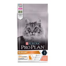 Pro Plan Elegant Adult для взрослых кошек с чувствительной кожей, с лососем