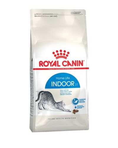 Royal Canin INDOOR 27 сухой корм для взрослых кошек всех пород, живущих в помещении
