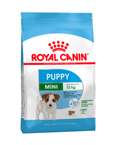 Royal Canin MINI PUPPY (JUNIOR) для щенков мелких размеров в возрасте c 2 до 10 месяцев