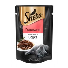 Sheba Craft Collection влажный корм, говядина в соусе 
