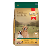 SmartHeart Gold Lamb and Rice сухой корм супер-премиум класса для собак всех пород средних и крупных размеров с ягненком и рисом
