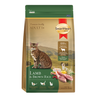 SmartHeart Gold Cat Lamb сухой корм супер-премиум класса холистик для взрослых кошек с ягненком и коричневым рисом